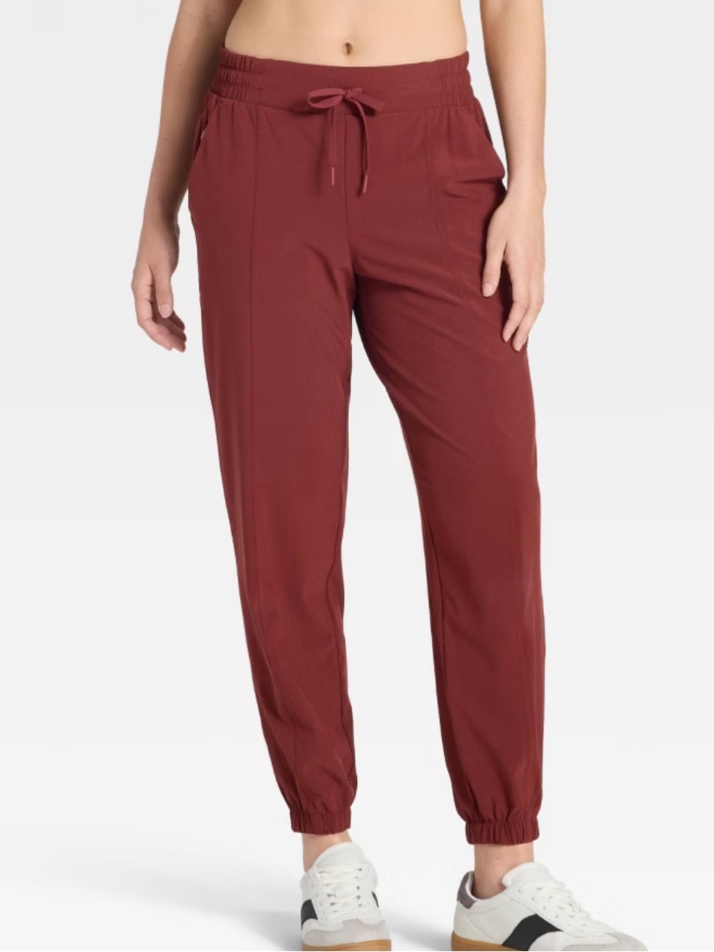 all in motion Burgundy Drawstring Jogger Pants